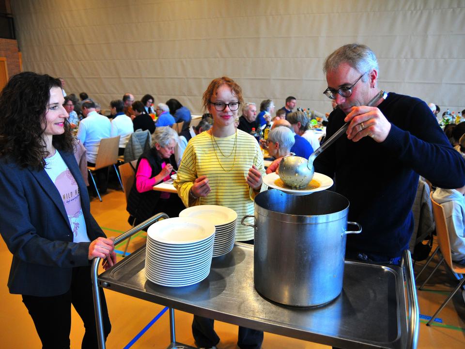 fleissige Helfer am Suppentag 2026