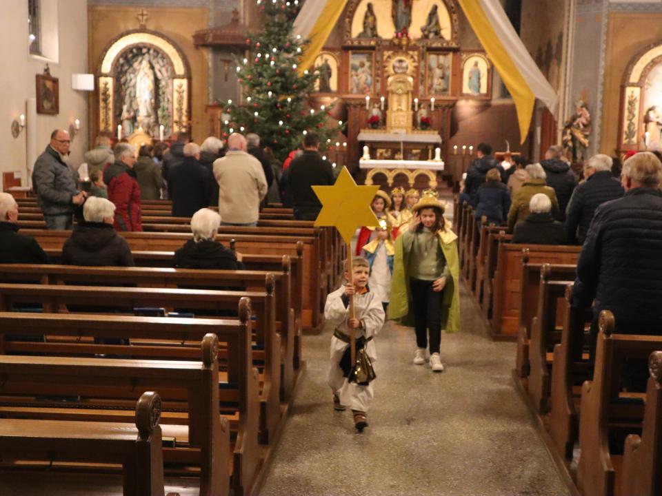 Auszug der Sternsinger