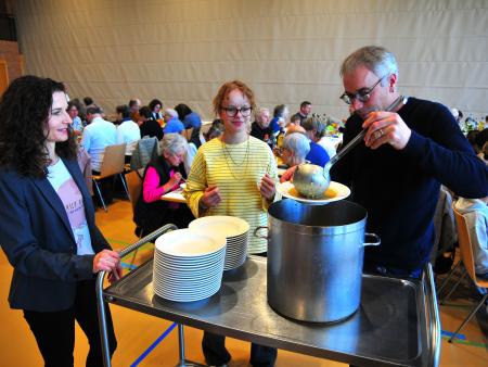 fleissige Helfer am Suppentag 2026