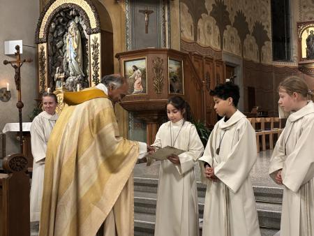 Ministrantenaufnahme 2025