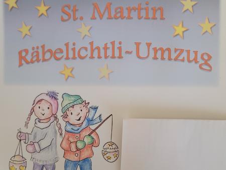 Räbelichtli-Umzug zu St. Martin